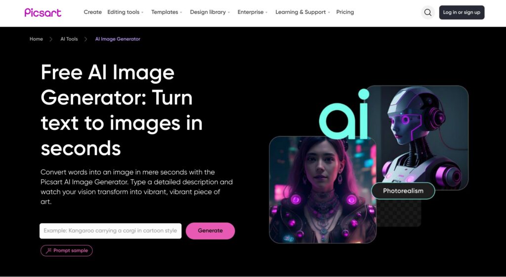 Picsart AI Image Generator